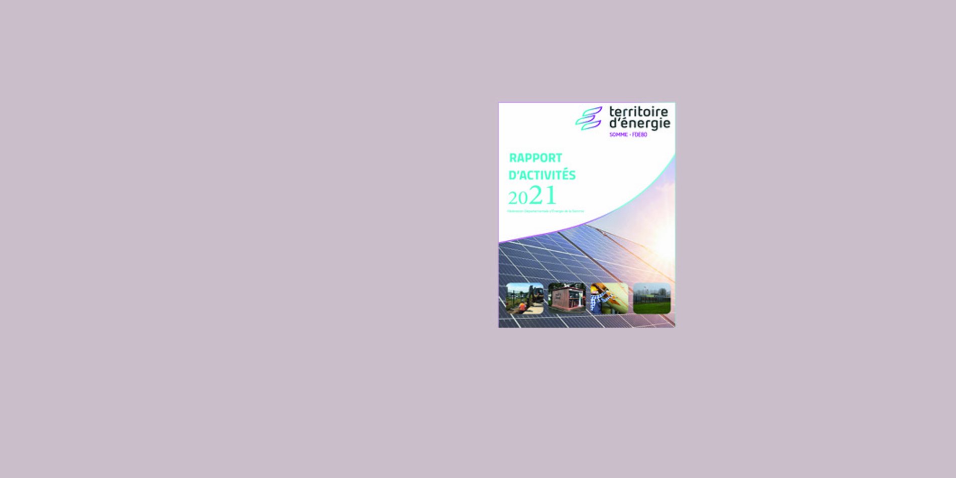 Le rapport d'activités 2021 est disponible